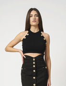 Top scollo halter