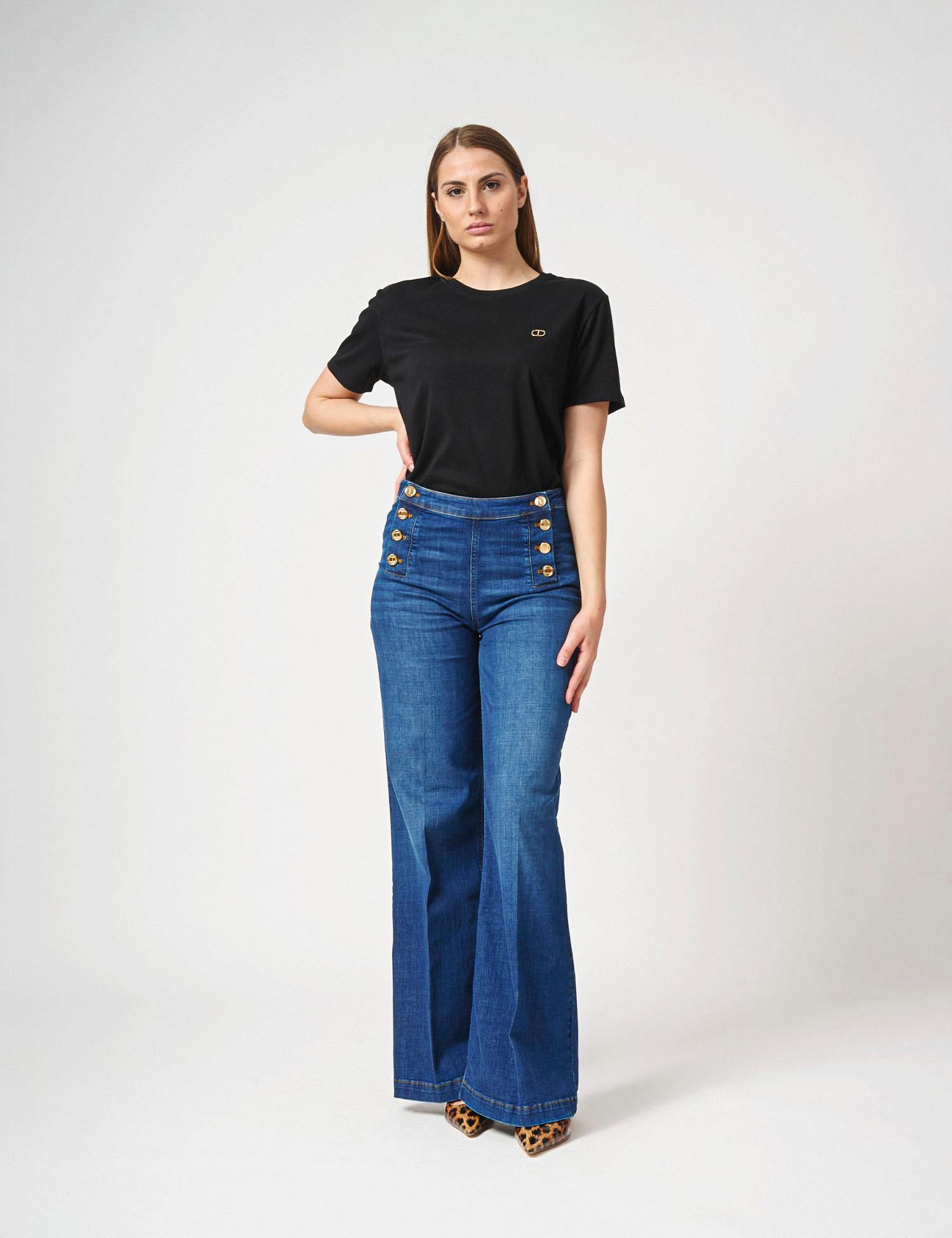 T-shirt con logo