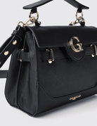 Shoulder strap con logo e applicazioni