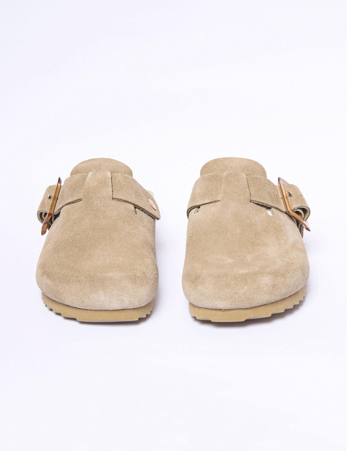 Sabot in suede
