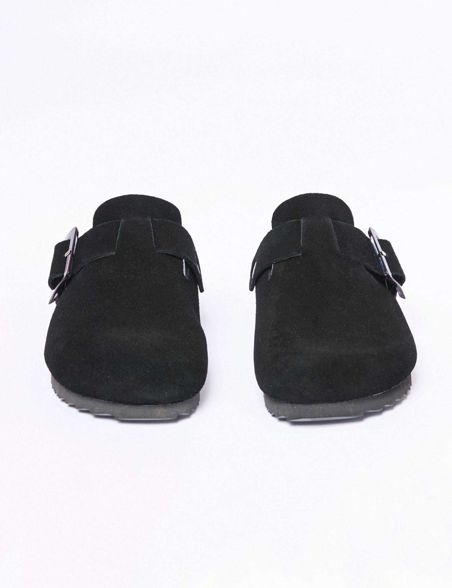 Sabot in suede