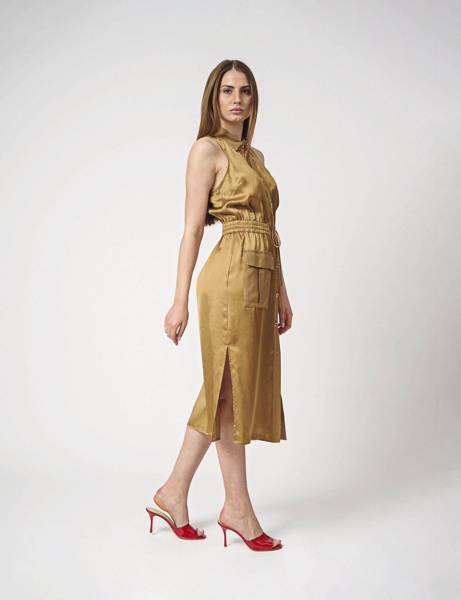 Abito lungo chemisier