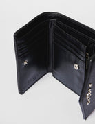 Mini portafoglio in ecopelle saffiano