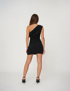 Abito monospalla aderente