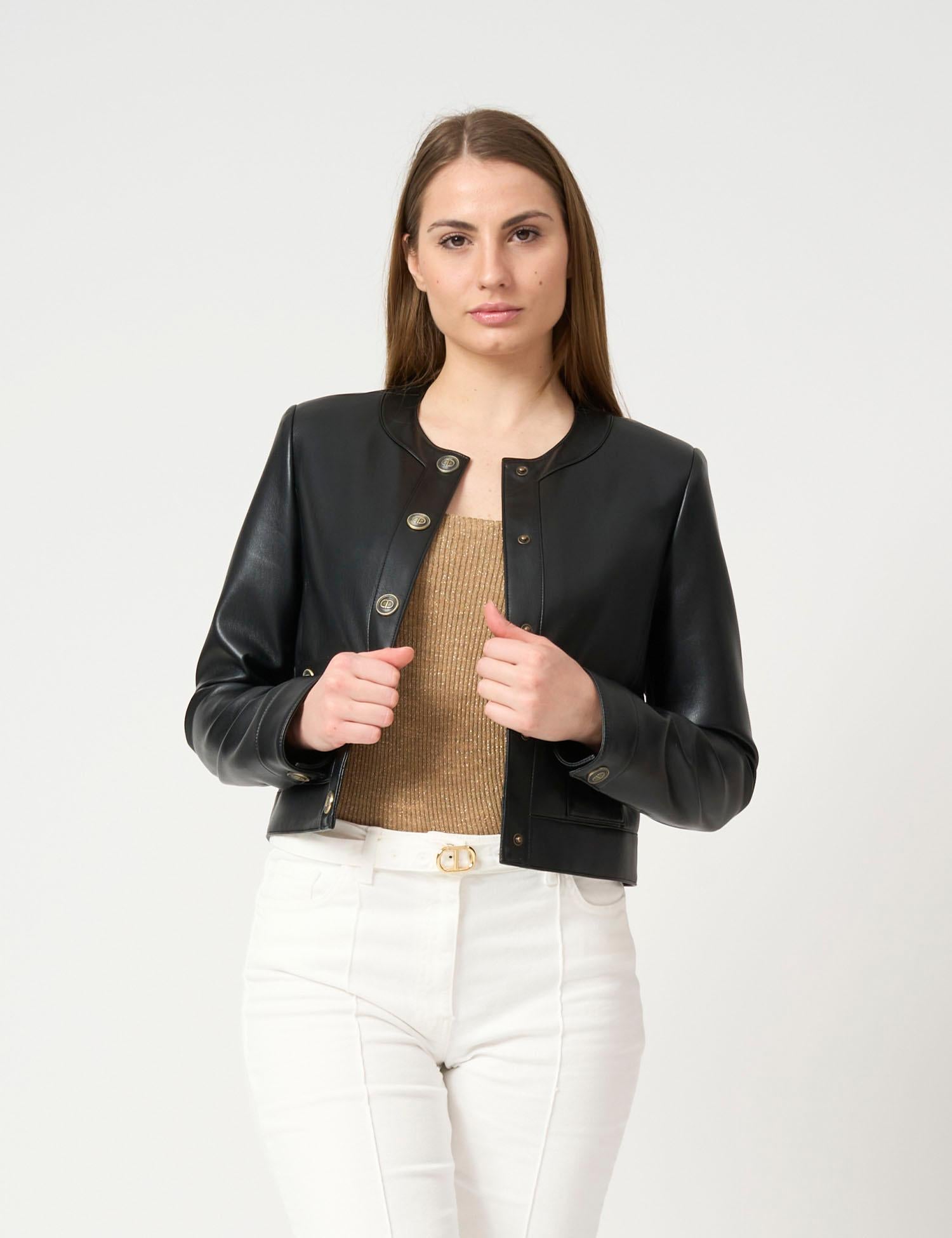 Giacca con collo coreana