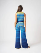 Tuta in maglia degradè