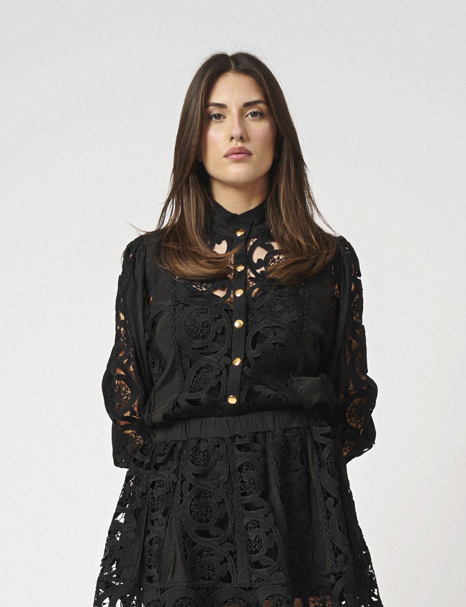 Camicia in pizzo