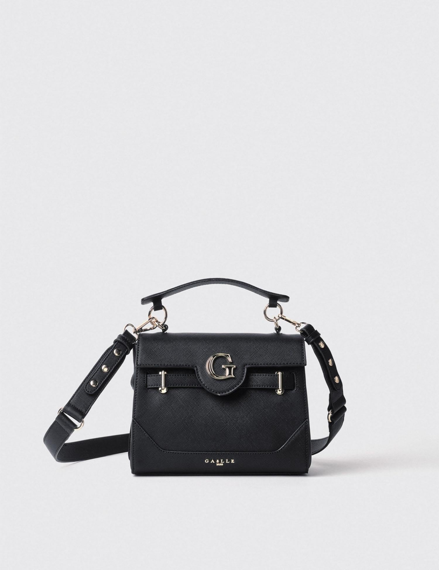 Shoulder strap con logo e applicazioni