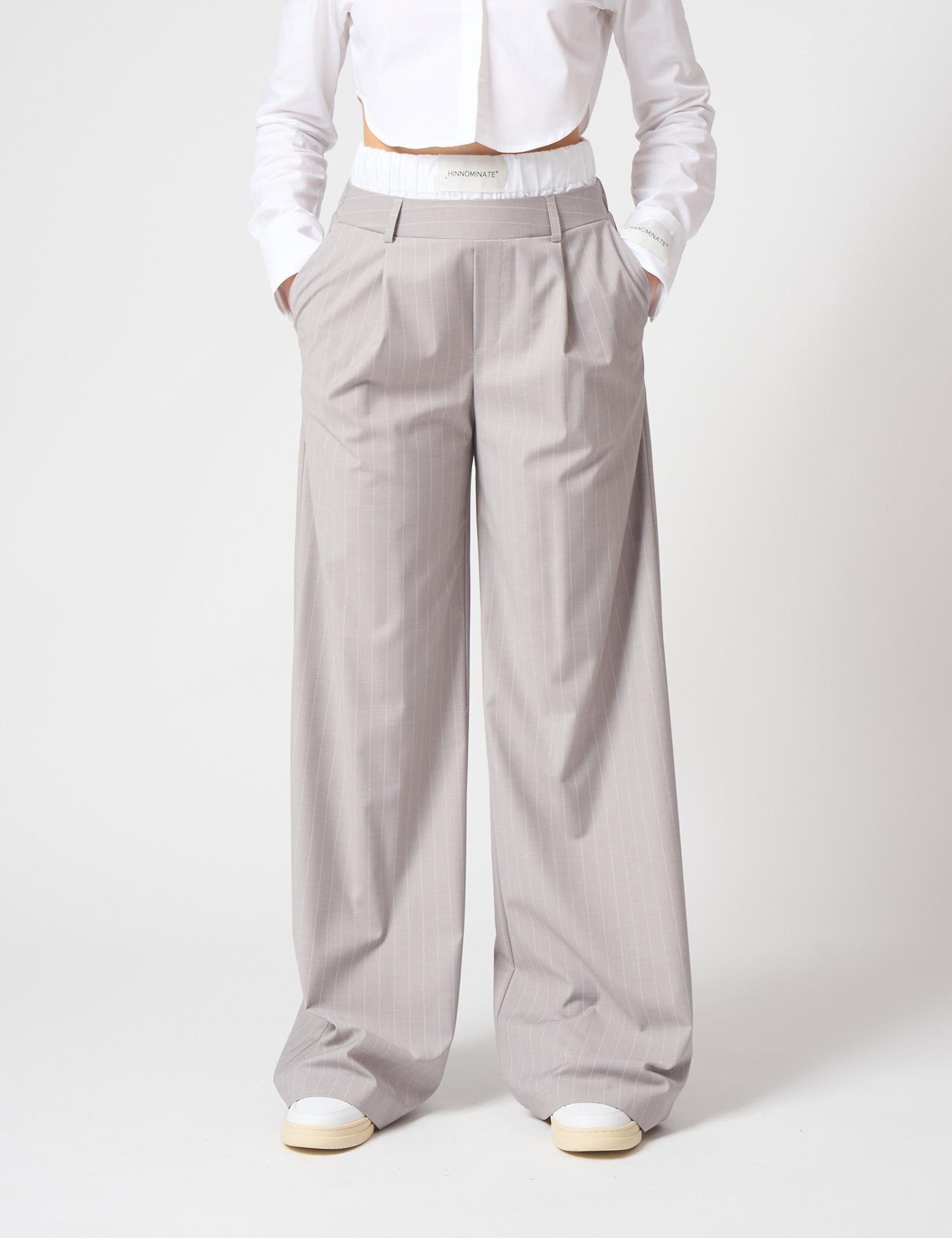 Pantalone gessato