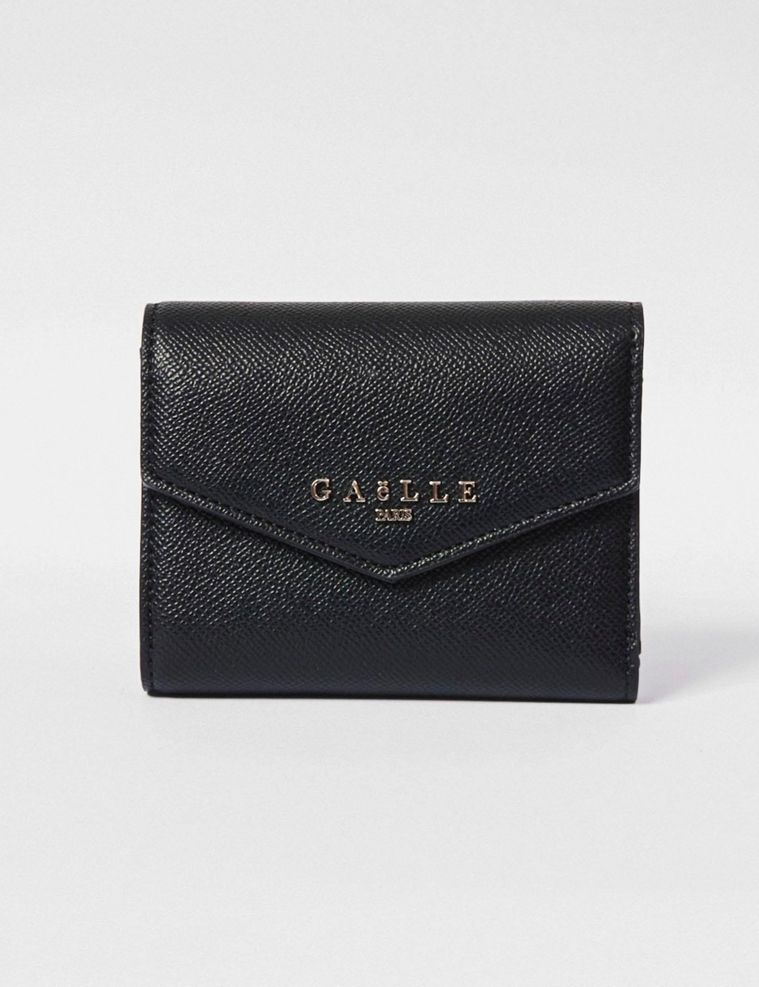 Mini portafoglio in ecopelle saffiano