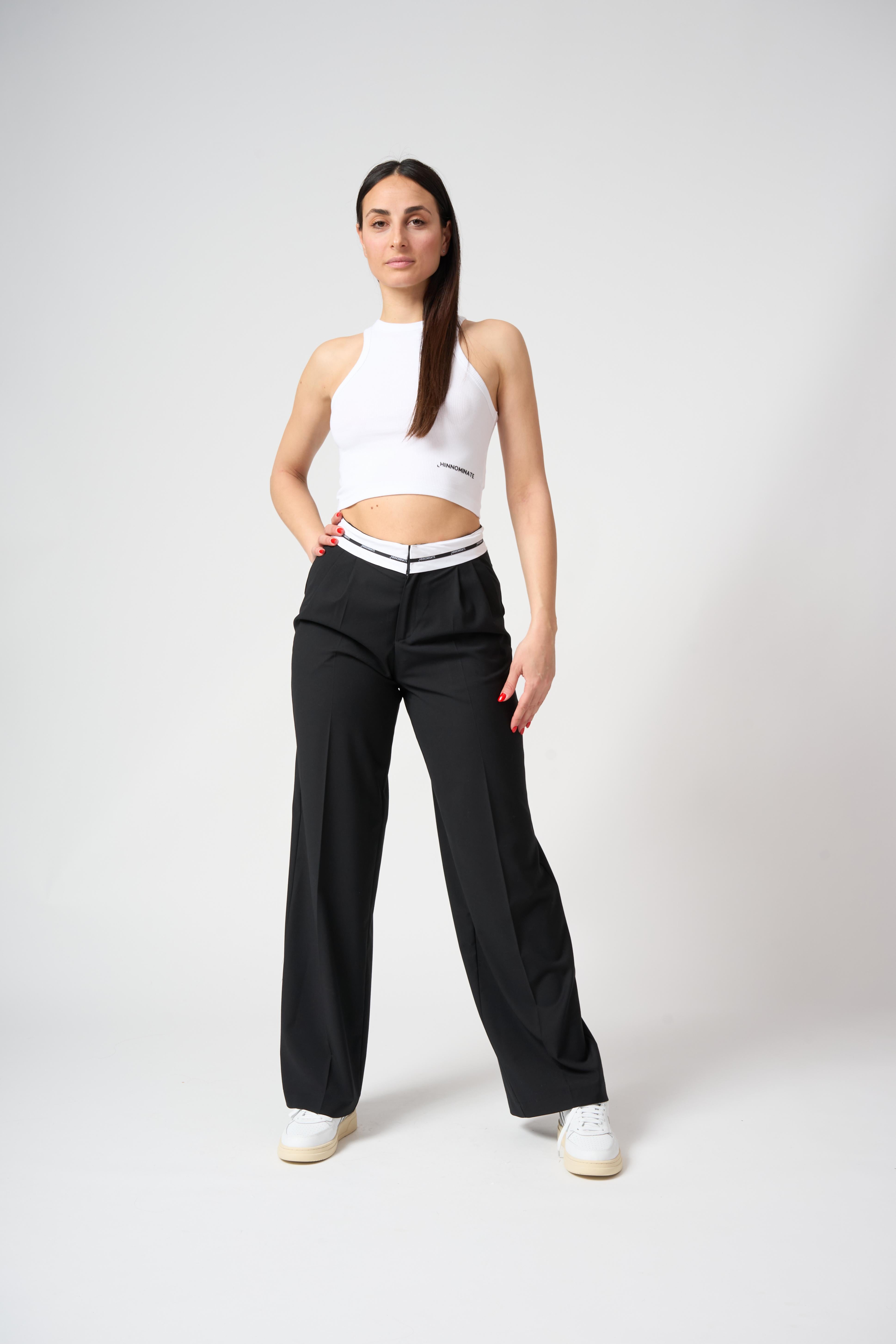 Crop top in costina