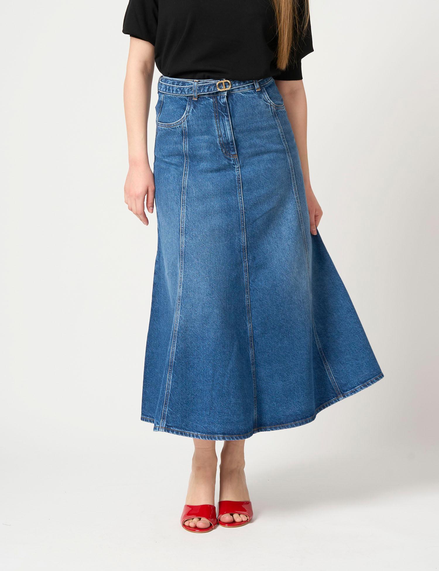Gonna in jeans