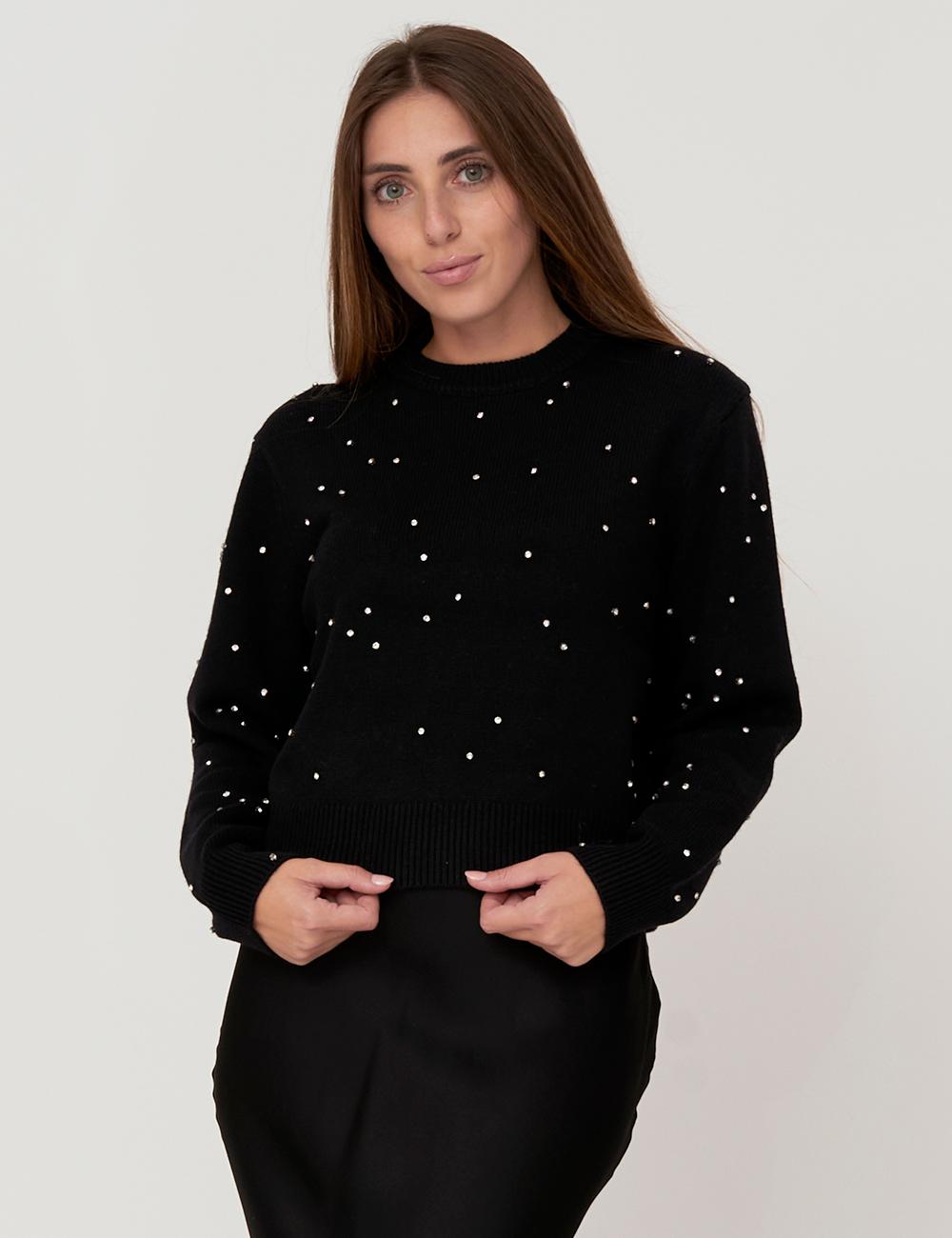 Maglia con strass
