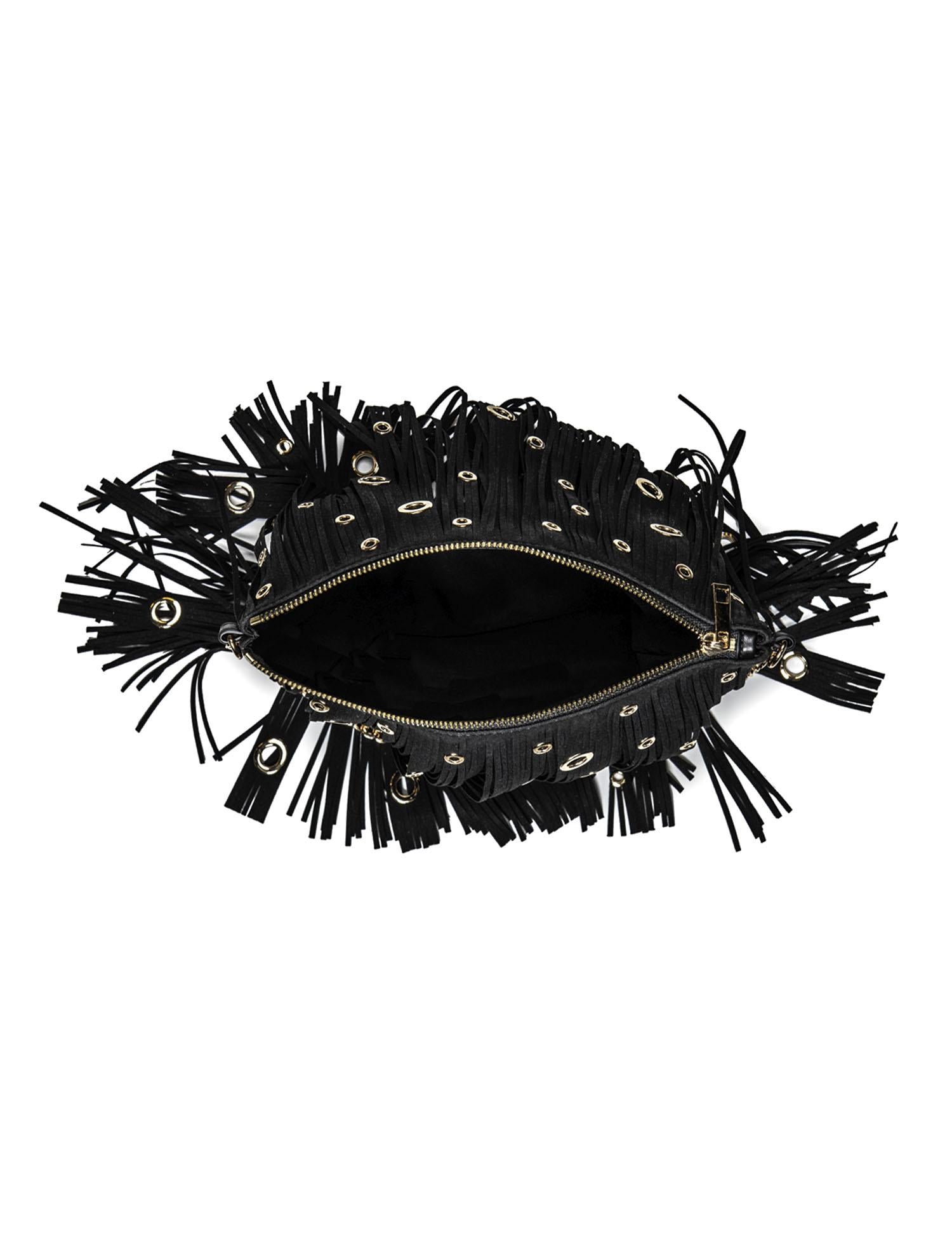 Night edition fringes pochette
