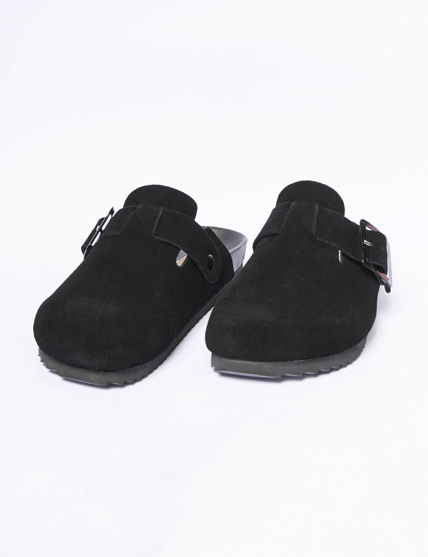 Sabot in suede