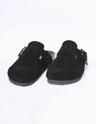 Sabot in suede