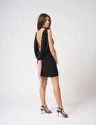 Abito corto con fiocco