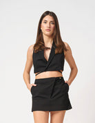 Gilet con sovrapposizione