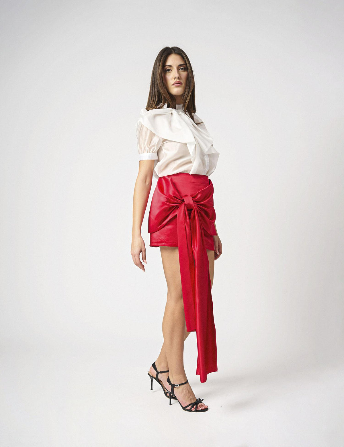 Camicia con fiocco
