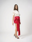 Camicia con fiocco