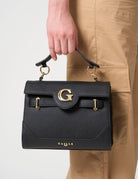 Shoulder strap con logo e applicazioni