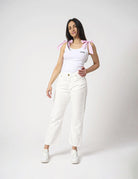 Pantalone boyslim carry over