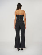 Top corto con applicazioni