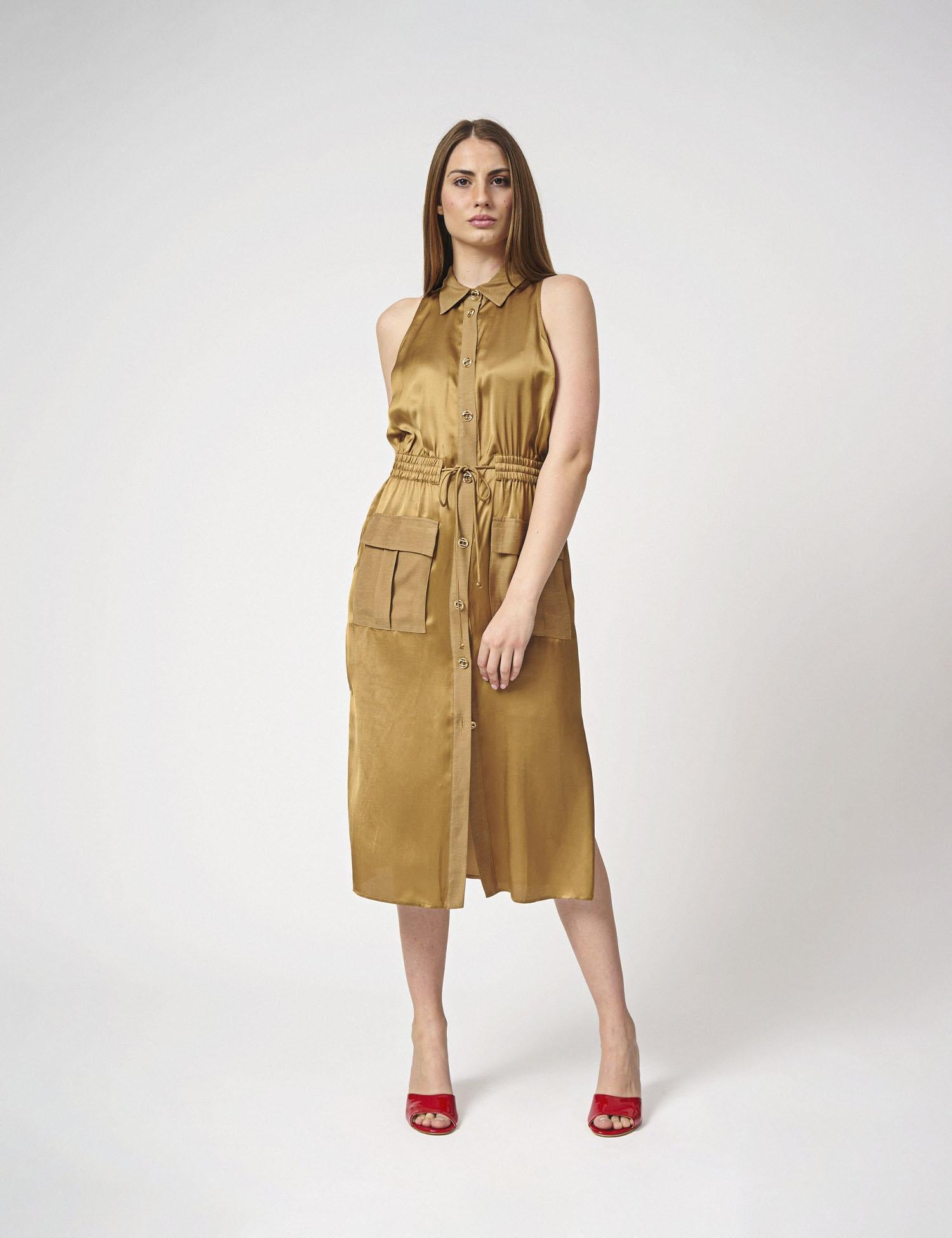 Abito lungo chemisier