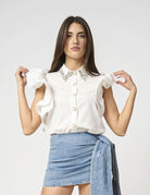 Camicia dettaglio gioiello