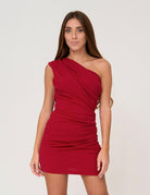 Abito monospalla aderente