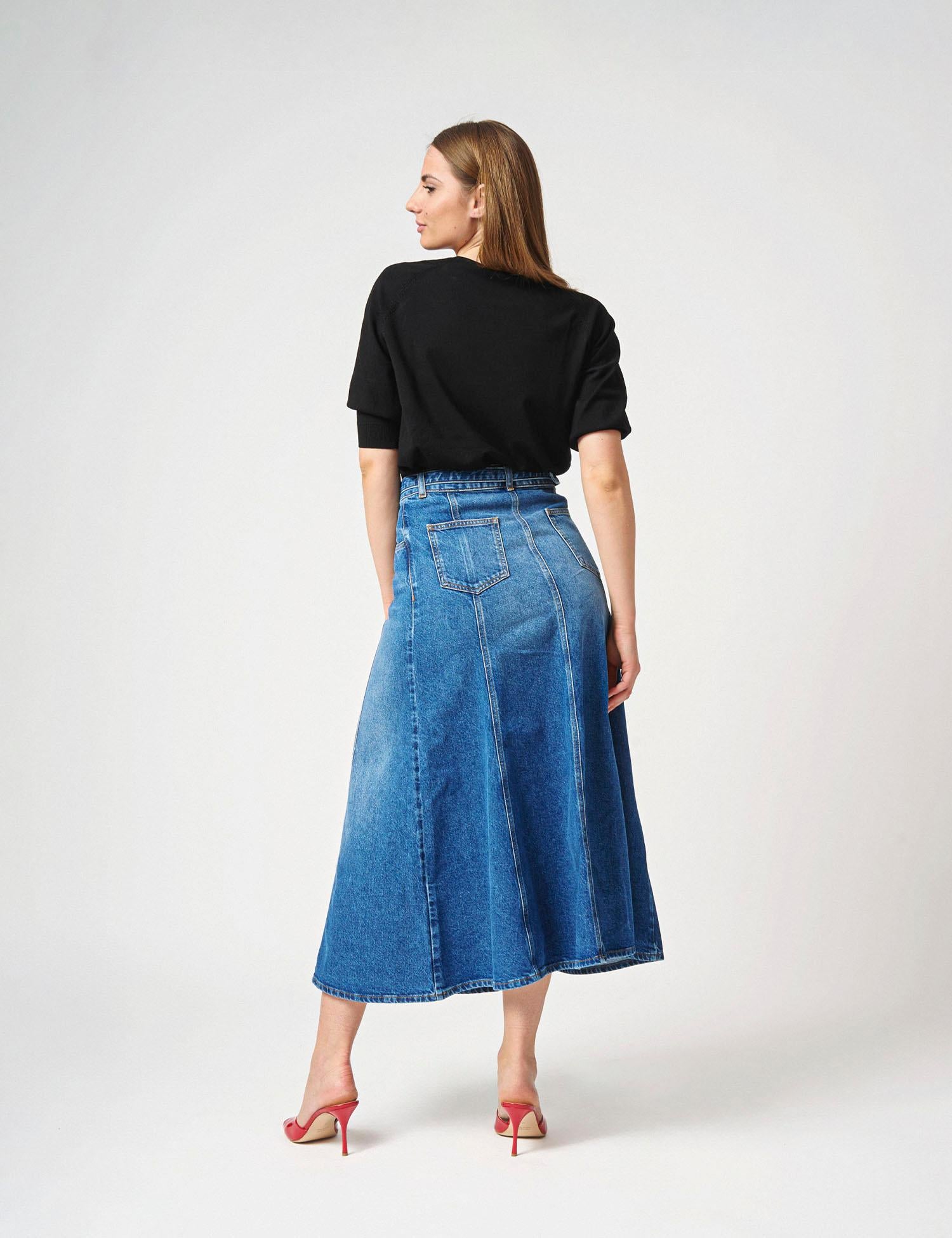 Gonna in jeans