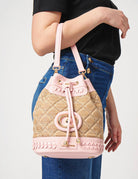 Monogram bucket jacquard