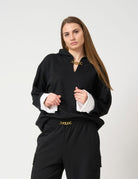 Felpa cappuccio con catena