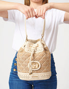 Monogram bucket jacquard