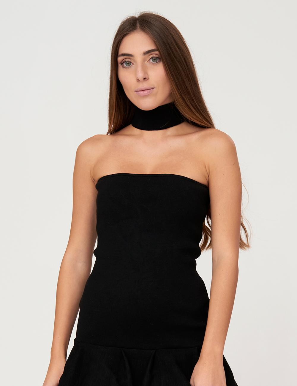 Mini abito corto a palloncino