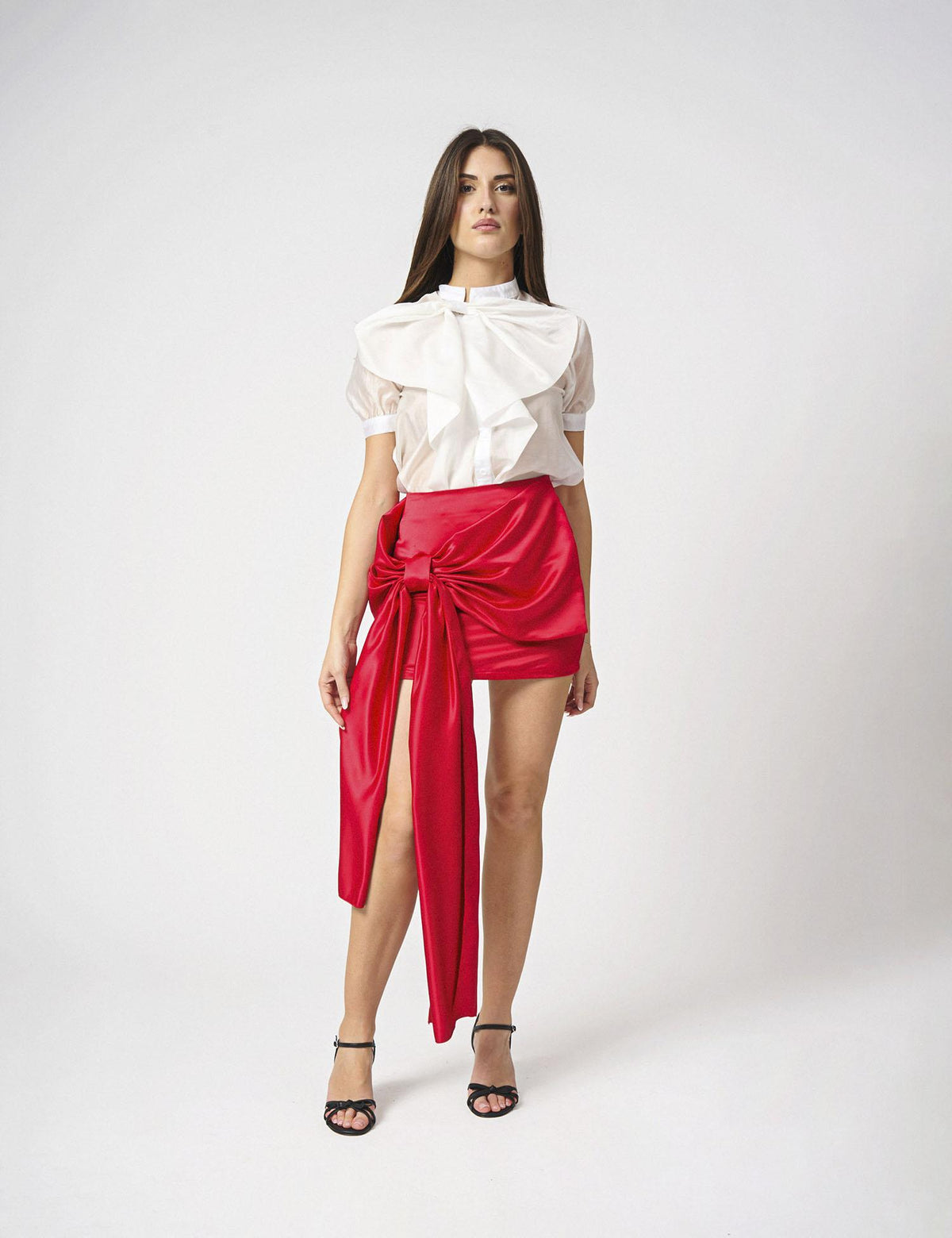 Camicia con fiocco
