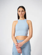 Crop top in costina
