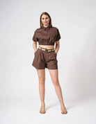 Short con cintura