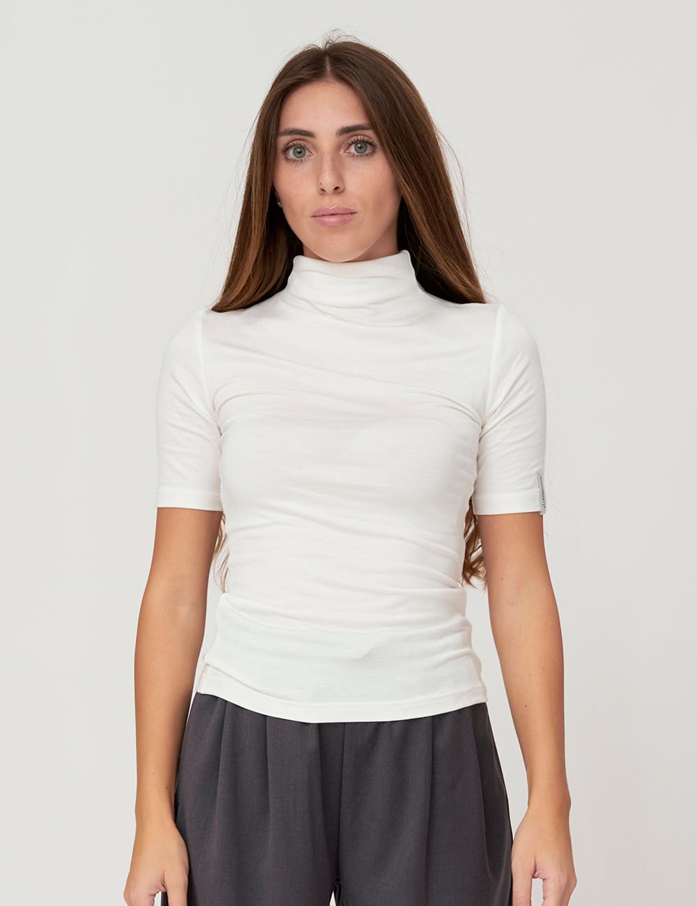 Dolcevita mezza manica