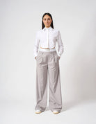 Camicia corta in cotone