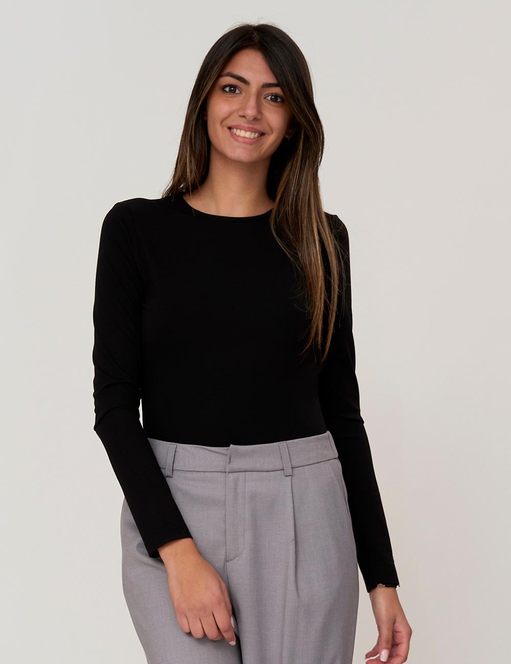 Body con scollatura sul retro