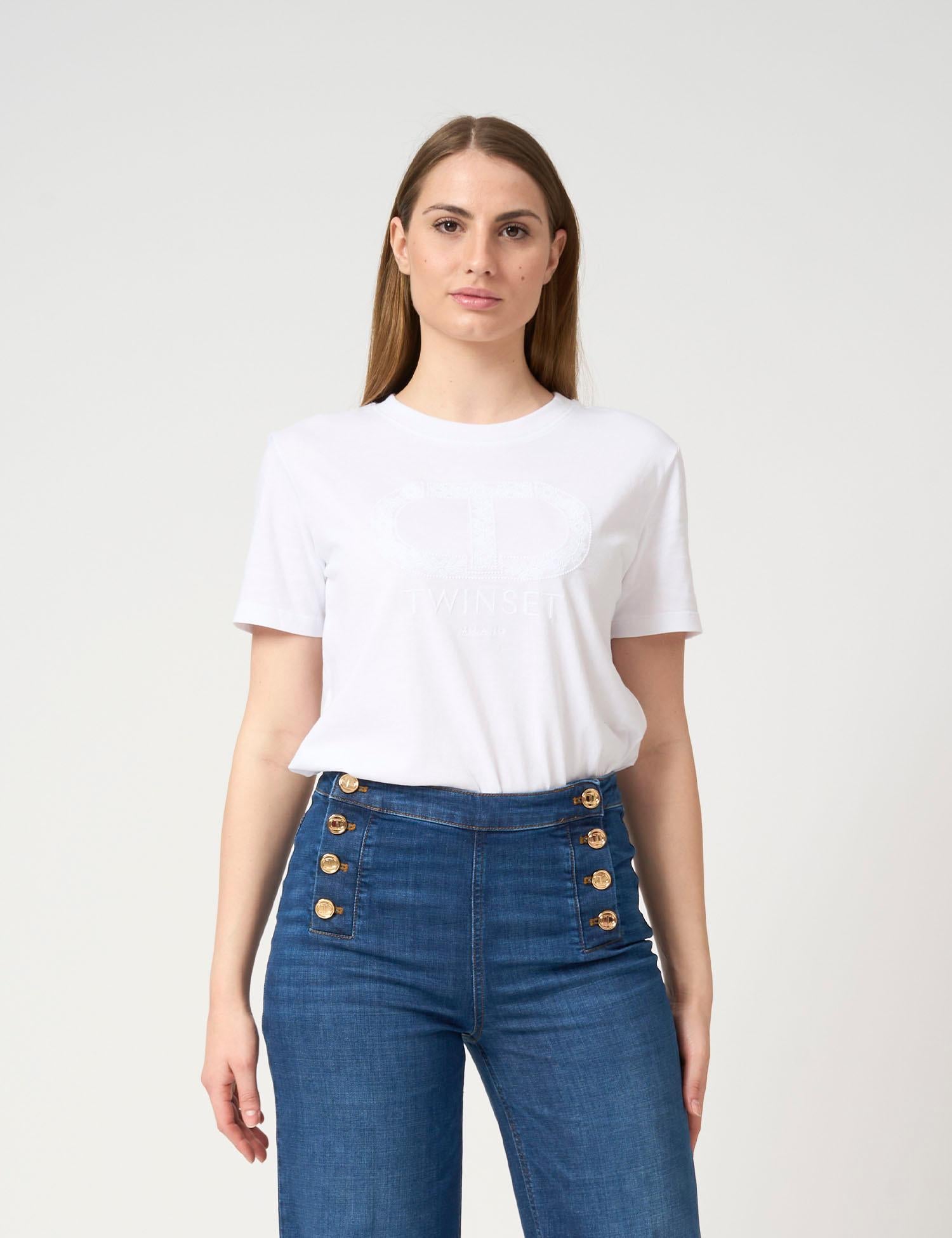 T-shirt con logo