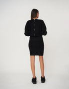 Gonna corta con risvolto