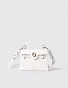 Shoulder strap con logo e applicazioni