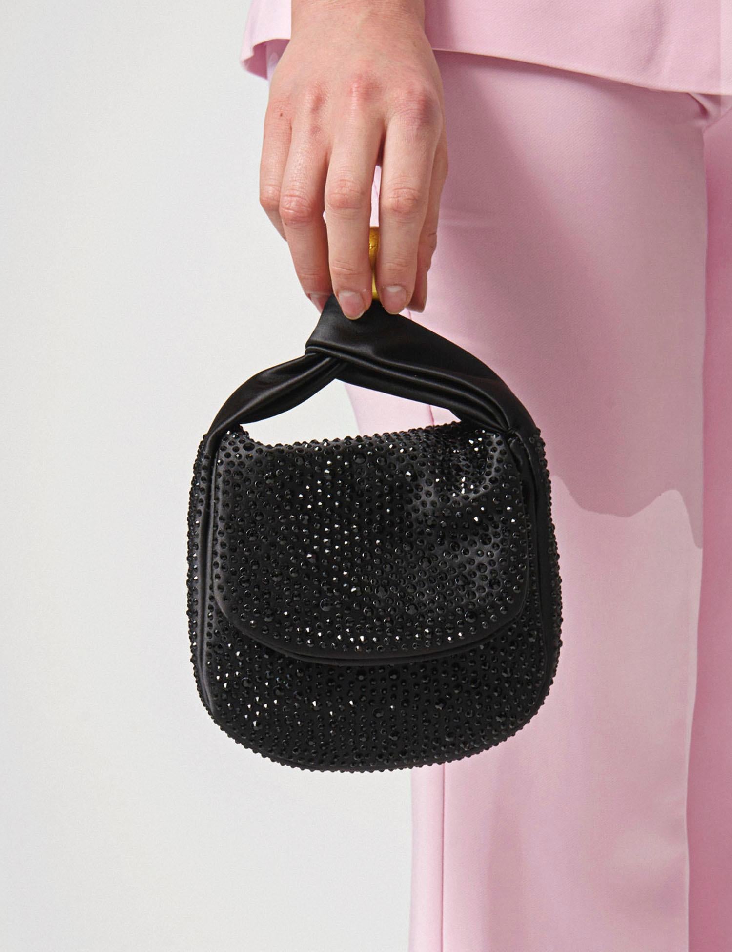 Night edition strass pochette