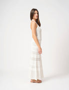 Abito lungo smanicato