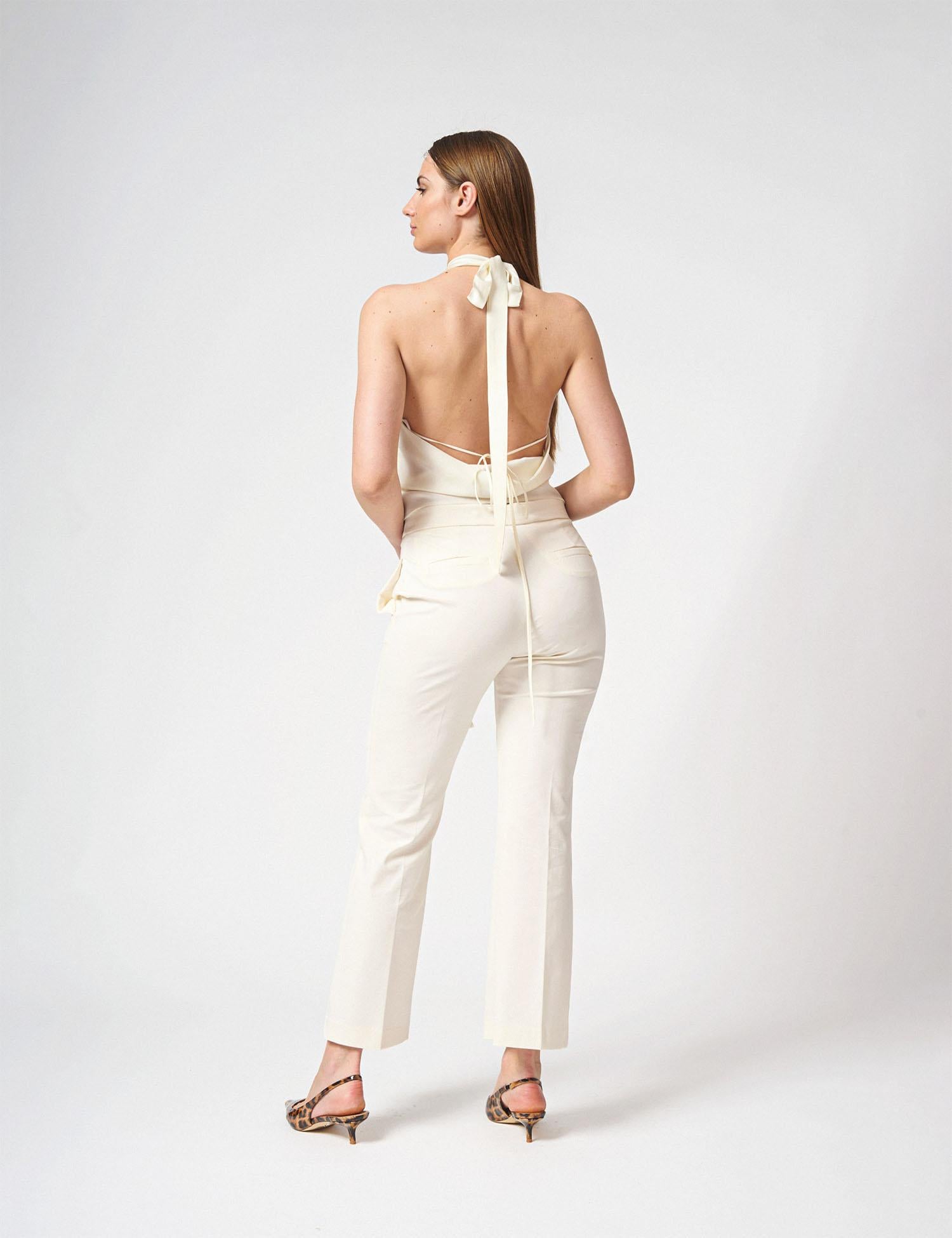 Top scollo all'americana