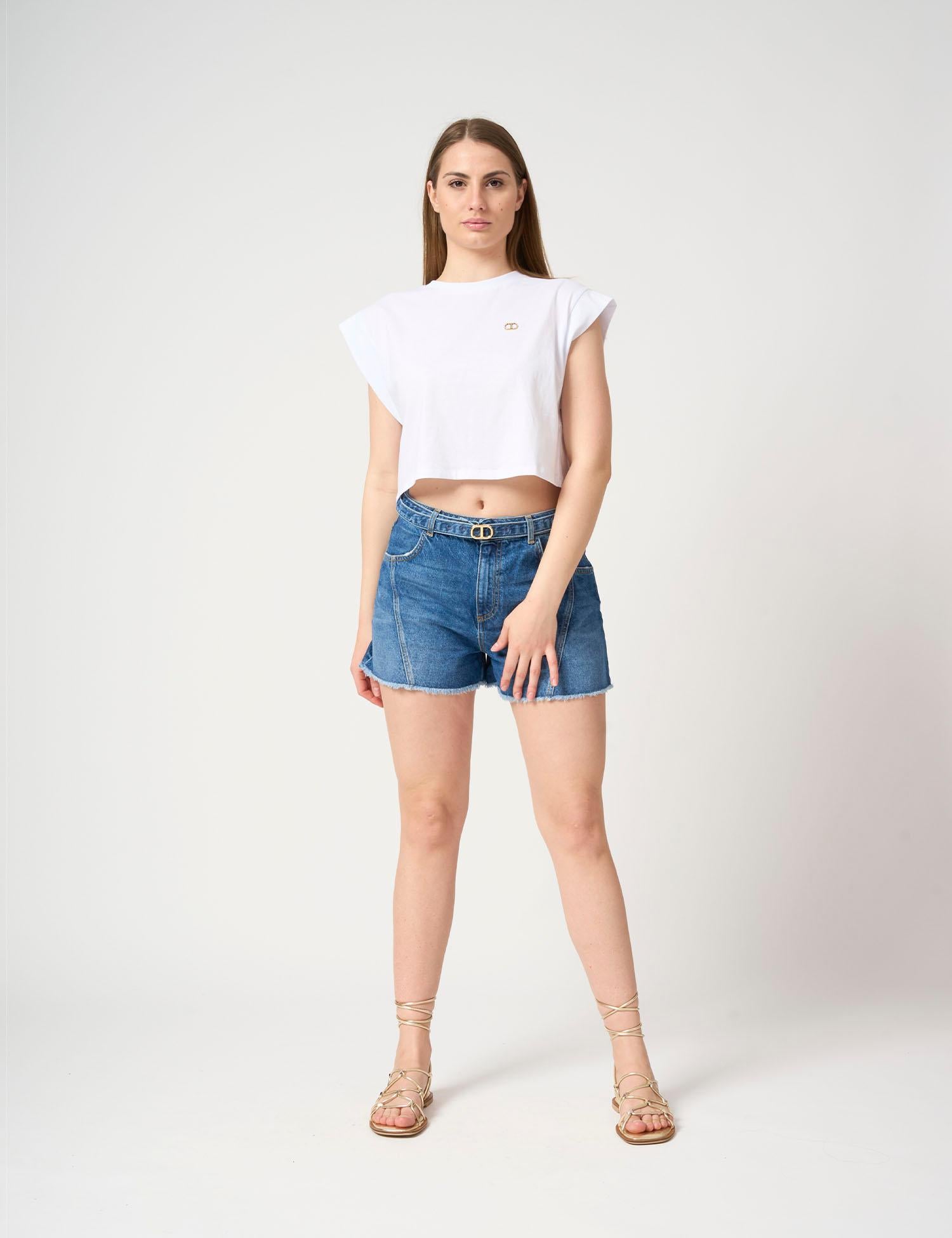 T-shirt cropped