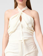 Top scollo all'americana