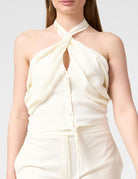 Top scollo all'americana